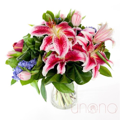 Blossoming Wishes Bouquet (Regular)